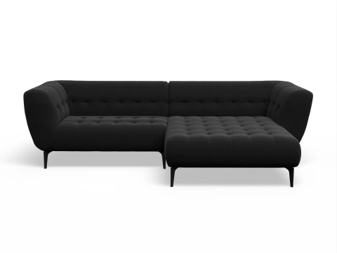 Ecksofa mit Longchair rechts